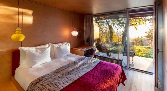 Двухместный номер Standard с балконом и с видом на горы Casa das Penhas Douradas - Burel Expedition Hotel