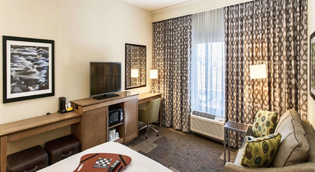 Двухместная студия Hampton Inn Hibbing