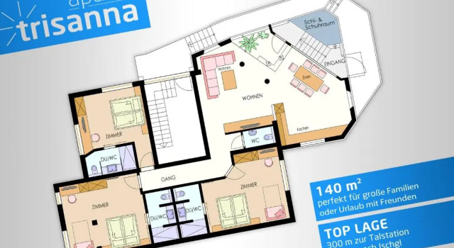 Апартаменты Apart Trisanna