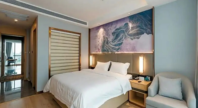 Двухместный номер Standard GreenTree Eastern Hotel Hunan Changsha Xinsha Luositang Metro Station