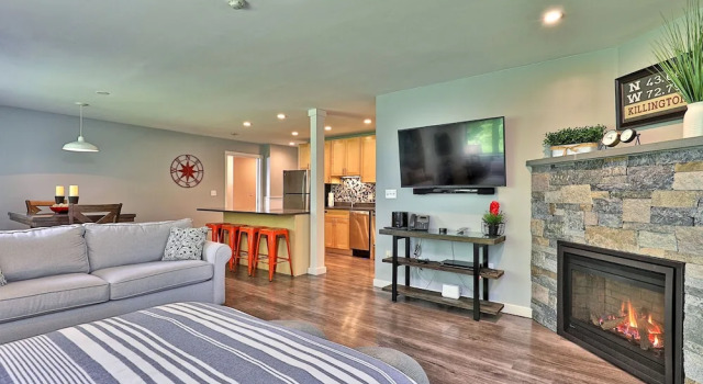 Kcis 332 - ☆ Hot ☆ Suite! New, Fireplace, Pool, 2rm, 2ba