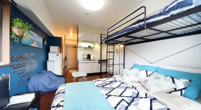 Апартаменты c 1 комнатой Sky Terrace Naha Kokusai Street Resort in Kokusai Street 3A