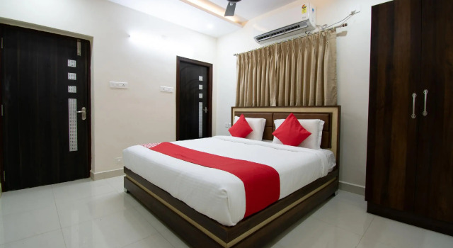 OYO 46991 Sk7 Service Apartments, Rezervovat Apartmán Hotely v Andhra Pradesh s parkováním, Parkování