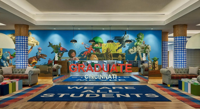 Двухместный полулюкс Graduate by Hilton Cincinnati