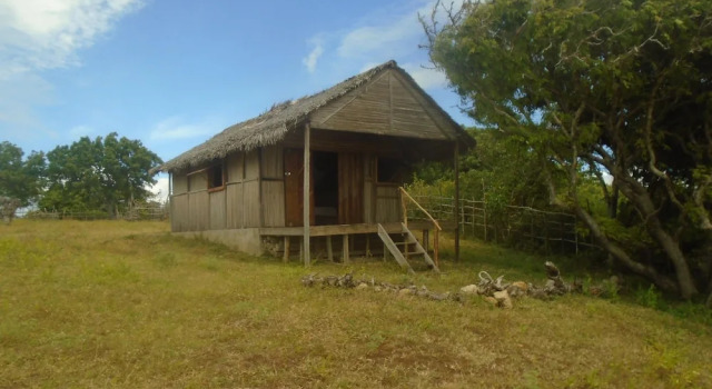 Двухместное бунгало с балконом и с видом на море Emeraude lodge