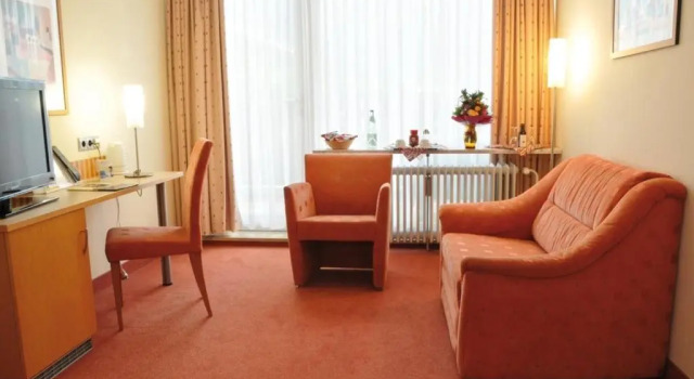 Полулюкс с балконом и с видом на горы Hotel Königshof