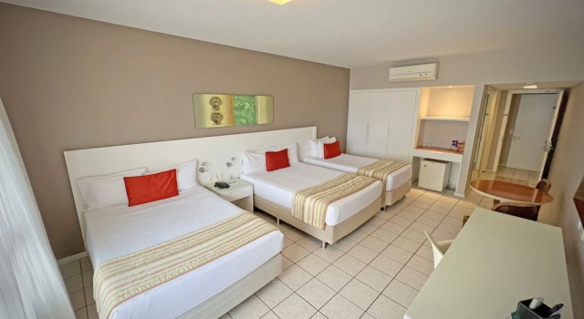 Трёхместный номер Superior Bourbon Hotel Fortaleza