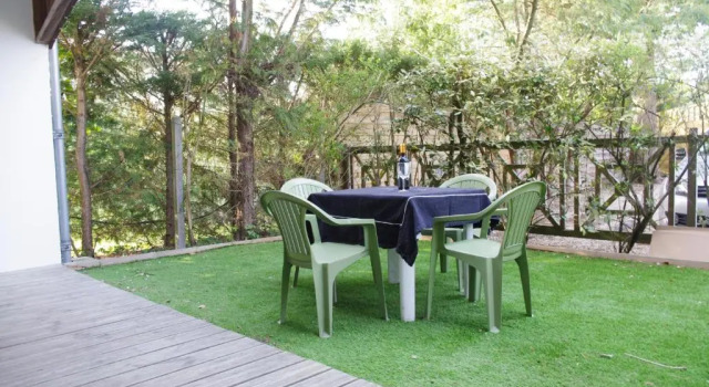 Апартаменты Bassin d'Arcachon Ares Charmant T2 jardin