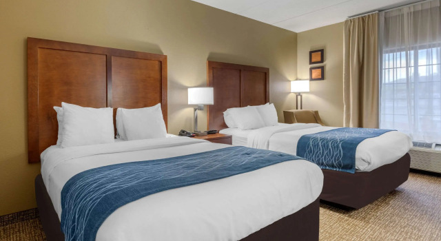 Четырёхместный номер Standard Comfort Inn & Suites Hamilton Place