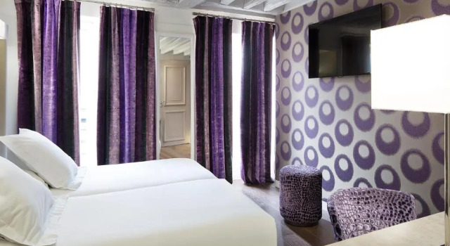 Двухместный номер Deluxe Hôtel Jacques de Molay - Fitness & Sauna