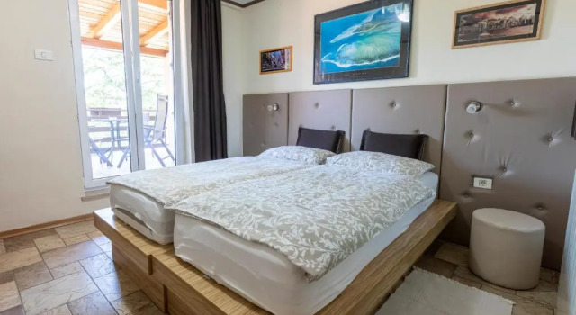 Standardní Dvoulůžkový s manželskou postelí pokoj s balkonem ANGELO