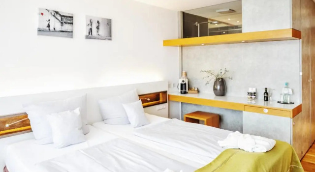 Двухместный номер Standard с балконом и с красивым видом из окна Seehotel Litz