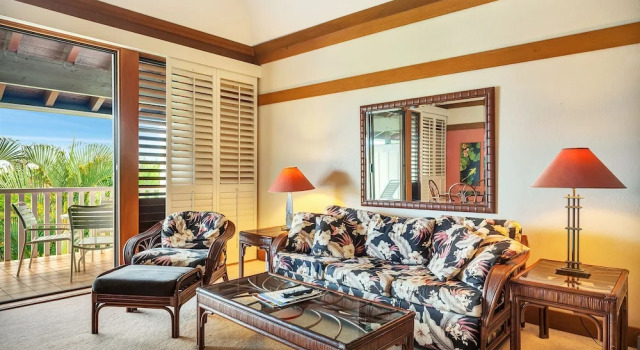 Номер Standard c 1 комнатой с частичным видом на океан Kiahuna Plantation and Beach Bungalows by Castle