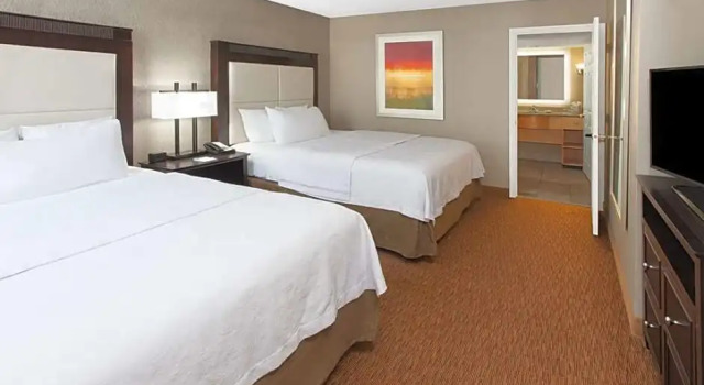 Четырёхместный номер Standard c 1 комнатой Homewood Suites Lafayette