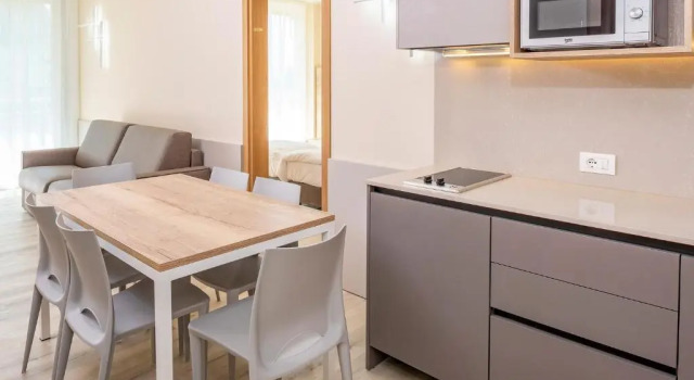 Апартаменты Deluxe с 2 комнатами Residence Parco Del Garda