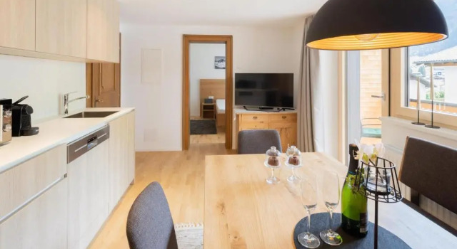 Апартаменты с 2 комнатами Haus Amatschon