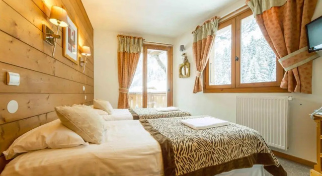 Двухместный номер Economy Hôtel et Chalet Au Coin Du Feu Chilly Powder