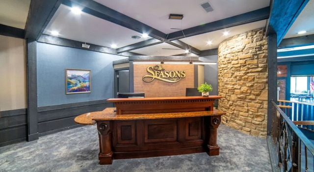 The Seasons Lodge, Book Feriehus Sommerhuse i Nashville, Hytte