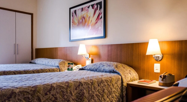 Трёхместный номер Superior Vitoria Regia Hotel Bauru