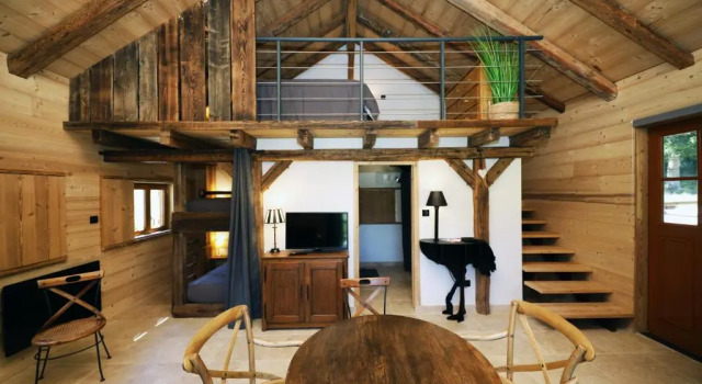 Les Chalots de Gérardmer, Gîte 1, Classé 3, Забронировать Отель Отели Жерарме с парковкой, Парковка