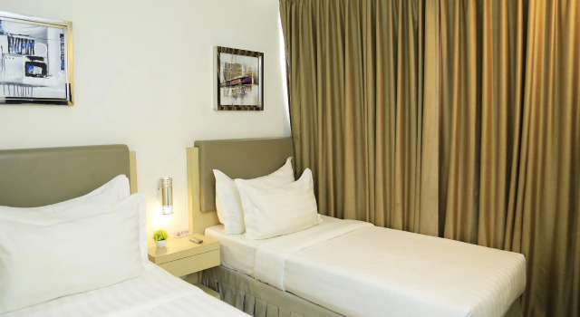 Deluxe værelse d'primahotel Medan