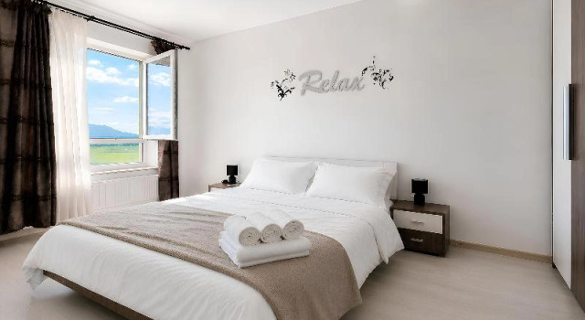 Апартаменты с балконом и с красивым видом из окна Brasov Altipiani Apartments