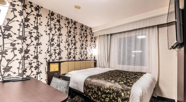 Двухместный номер APA Hotel Kyoto Eki Horikawadori