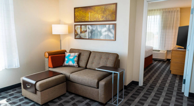 Двухместный люкс c 1 комнатой TownePlace Suites Irvine Lake Forest