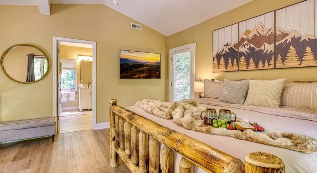 Pine and Peak - Hot Tub Fire Pit Dog Friendly - Gatlinburg Arts Crafts Community - Sleeps 6