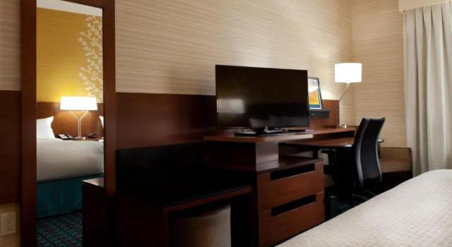 Четырёхместный номер Standard Fairfield Inn & Suites by Marriott Lethbridge