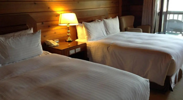 Четырёхместный номер Standard с видом на озеро LeaLea Garden Hotel Sun Moon Lake