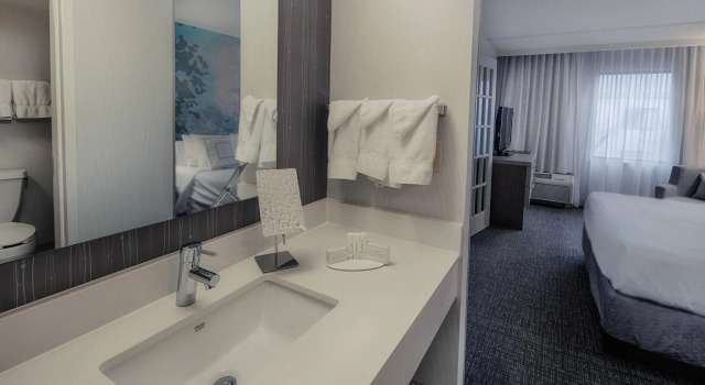 Двухместный люкс Courtyard by Marriott Dallas DFW Airport North/Irving