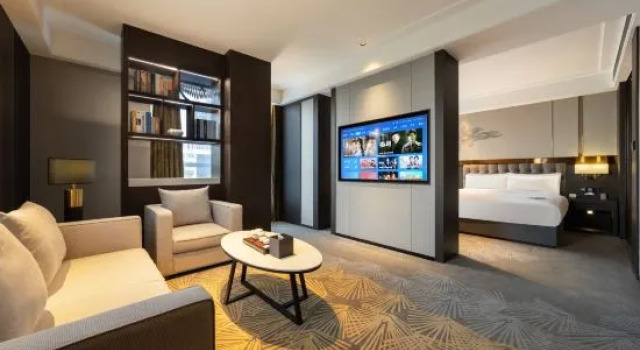 Семейный люкс The GiorgioMorandi Hotels (Linyi Jinqueshan Wanda)
