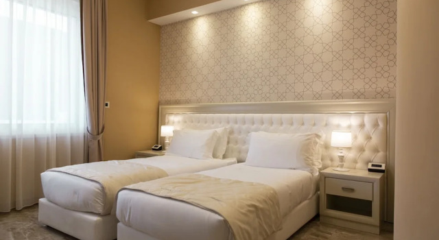 Четырёхместный номер Standard с видом на сад Aurum Suites