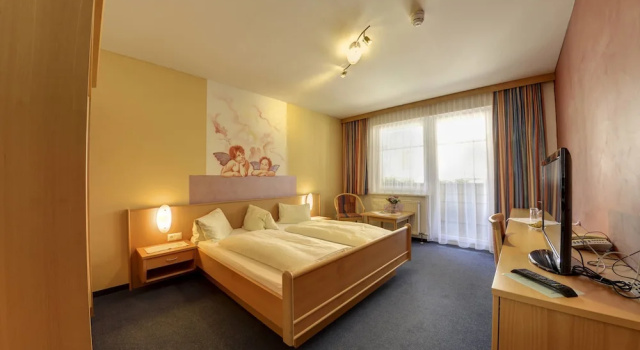 Двухместный номер Standard с балконом Hotel Flattacher Hof