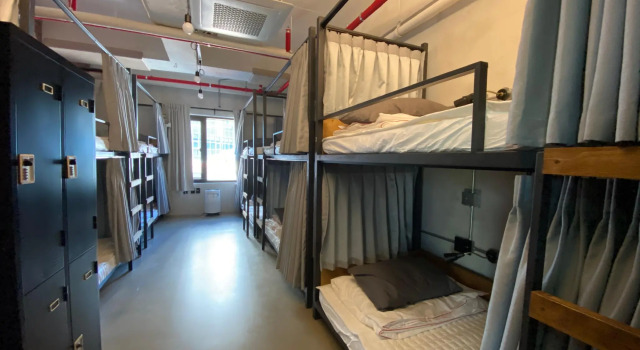 Łóżko w pokoju wieloosobowym (pokoju wieloosobowym żeńskim) Shui Hostel