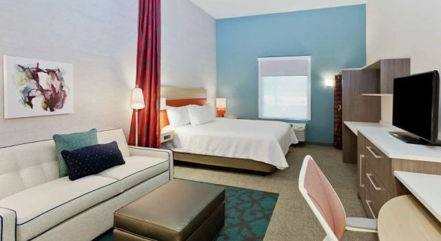 Двухместный люкс-студия Home2 Suites By Hilton Birmingham Colonnade