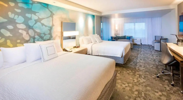 Двухместный номер Superior Courtyard by Marriott St. Augustine Beach