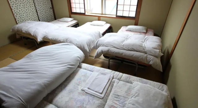 Четырёхместный номер Japanese-Style Towadako Backpackers