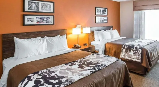 Четырёхместный номер Standard Sleep Inn Cartersville