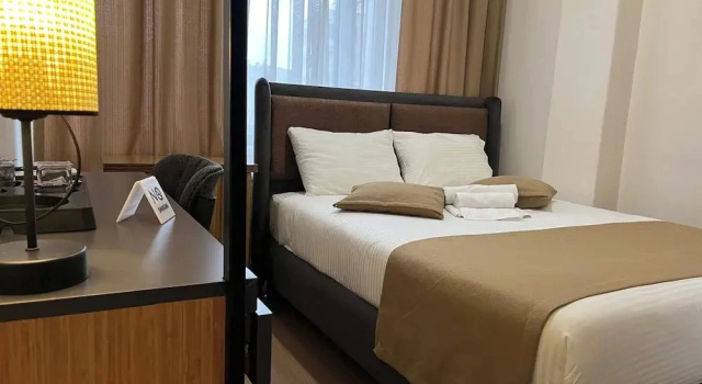 Двухместный номер Deluxe с видом на город Hotel Gazi̇