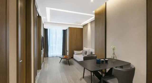 Люкс c 1 комнатой LE JU Executive Apartment (Zhengzhou Huayuan Road Grand Emporium Leiting)