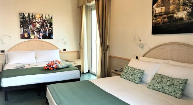 Номер Deluxe Pinetina Mare Baby Family Hotel