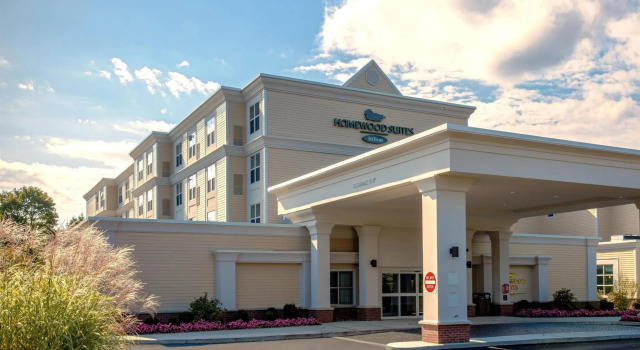 Кровать в общем номере Homewood Suites by Hilton Boston/Canton, MA