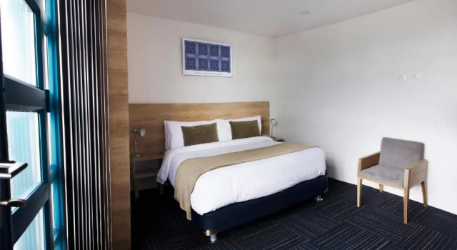 Номер Standard с балконом и с красивым видом из окна Hotel Camino de la Sal