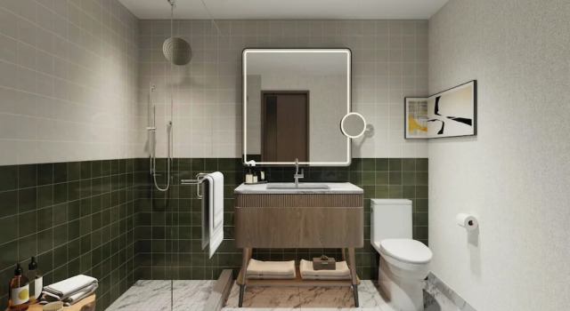 Номер Standard Le Méridien Richmond Pinnacle Hotel