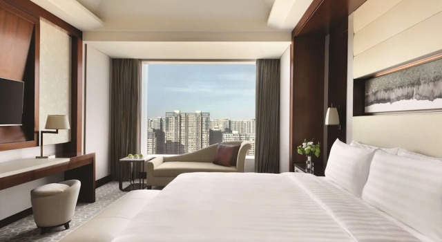Двухместный люкс Executive с видом на сад Shangri-La Tangshan