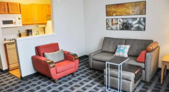 Двухместный люкс c 1 комнатой Towneplace Suites Abq Airport