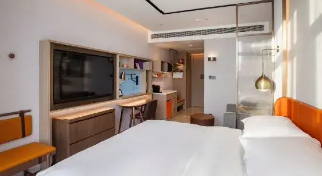 Номер Deluxe Home2 by Suite Wuhan Qingshan