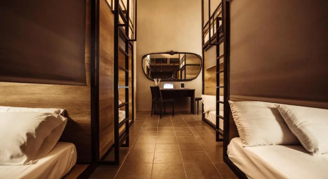 Bett im Wohnheim Eco Hostel